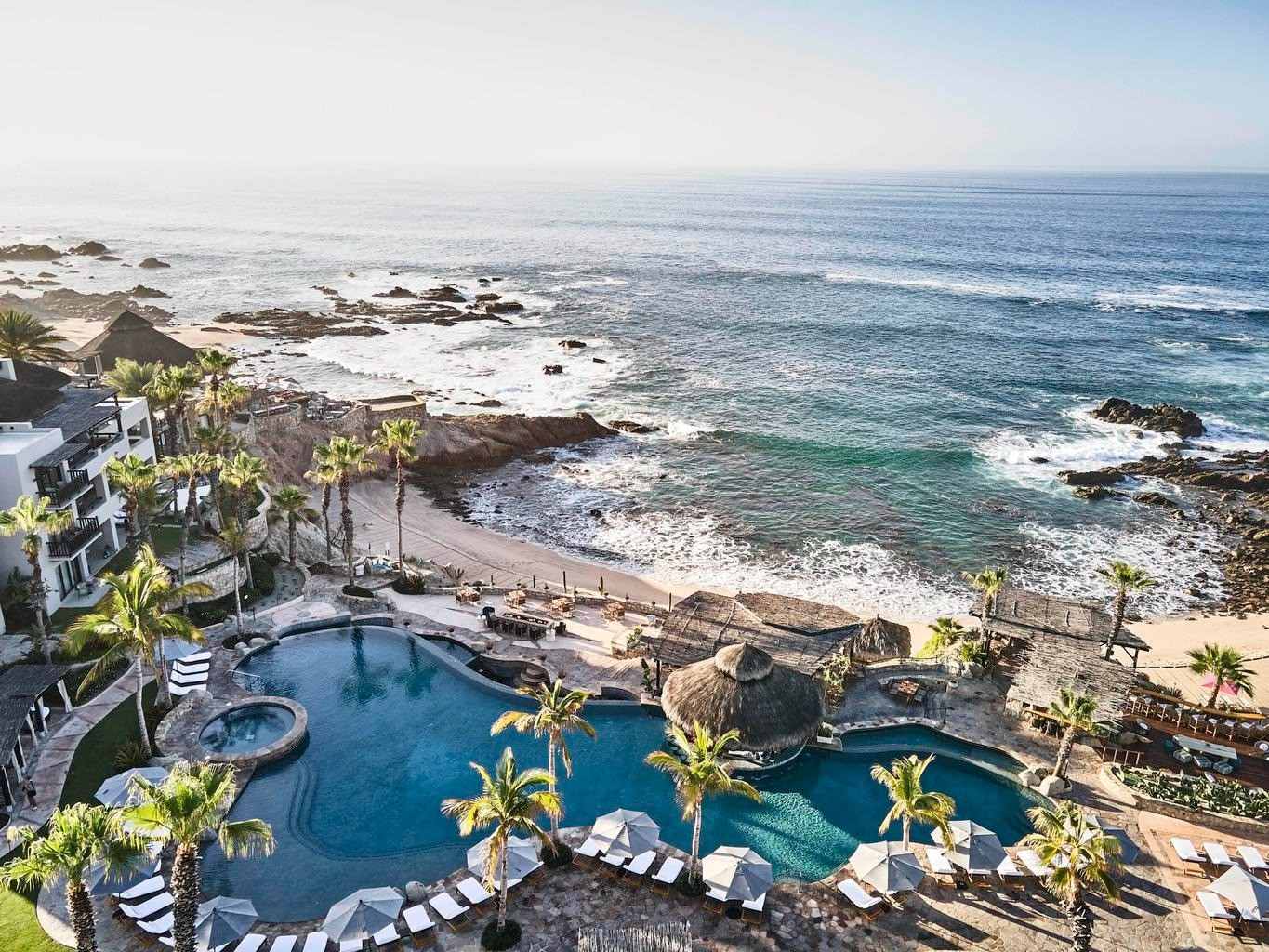 Aerial Pool & Beach